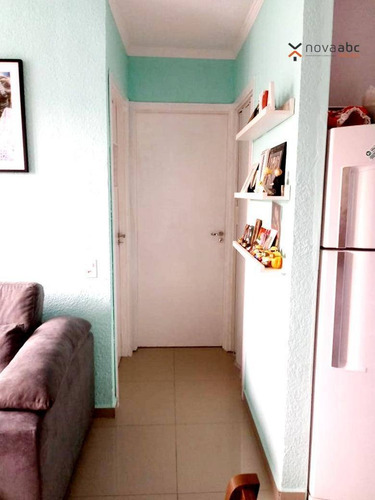 Imagem 10 de 18 de Apartamento Com 2 Dormitórios Para Alugar, 39 M² Por R$ 1.000/mês - Vila Lutécia - Santo André/sp - Ap1035
