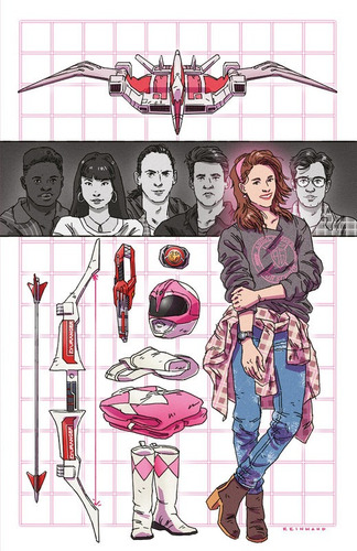 Mighty Morphin Power Rangers Pink 5b