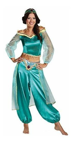 Disfraz De Jasmine Aladdin Mujer Animado