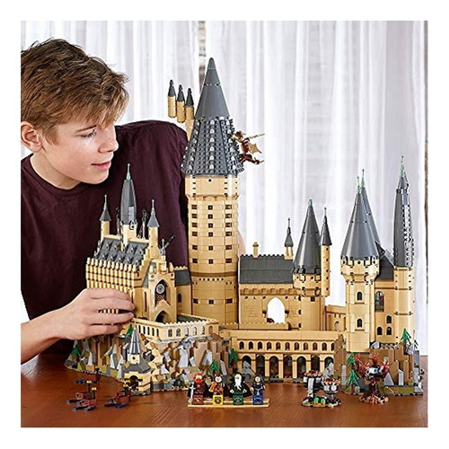 Imagen 6 de 6 de Bloques para armar Lego Harry Potter Hogwarts castle 6020 piezas en caja