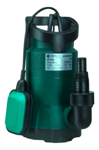 Bomba Sumergible Para Aguas Sucias 1hp-750w-205l/min