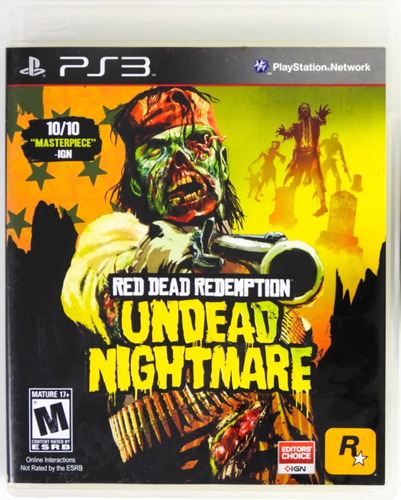 Red Dead Redemption: Undead Nightmare Standard Ps3 Físico (Reacondicionado)