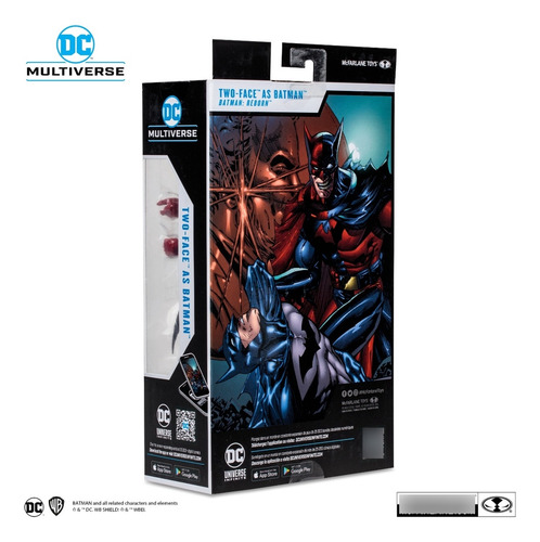 Mcfarlane Dc Multiverse Two-face As Batman Batman: Reborn