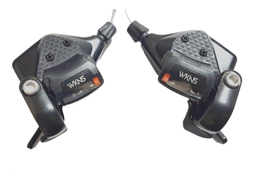 Par De Shifters Wkns 3x8 - 24 Velocidades Compatible Shimano