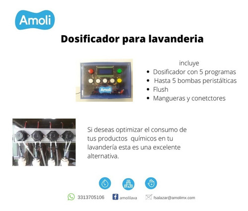 Dosificador Para Lavanderías
