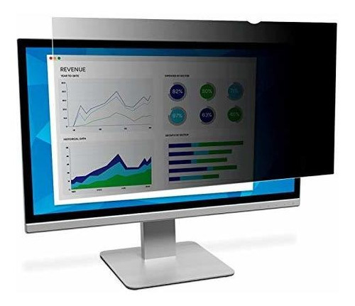 3m Filtro De Privacidad Para 20.7  Monitor Con Pantalla Gran