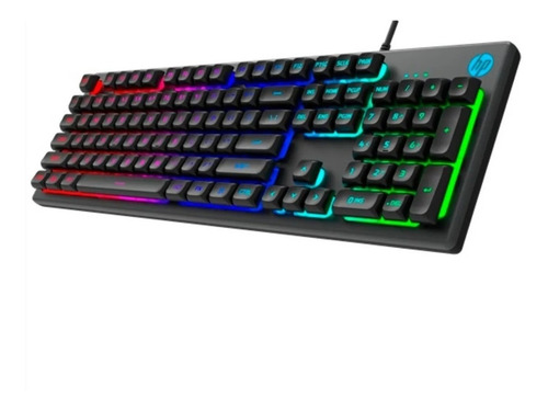 Imagen 3 de 10 de Teclado Gamer Retroiluminado Usb Hp Gaming Con Luces Led