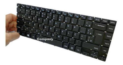 Teclado Para Samsung Essentials E22 Np370e4j-bw2br Br Com Ç