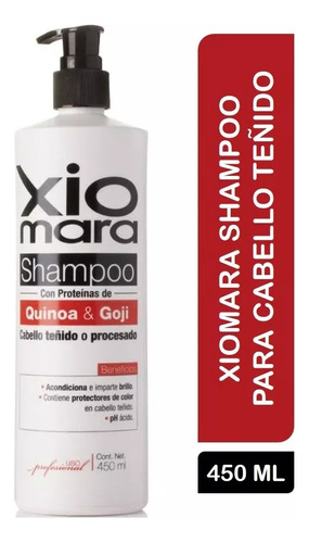 Shampoo Xiomara Para Cabello Teñido O Procesado 450ml