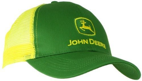 John Deere Bordado Logo Mesh Back Baseball Hat - Un Zipoh