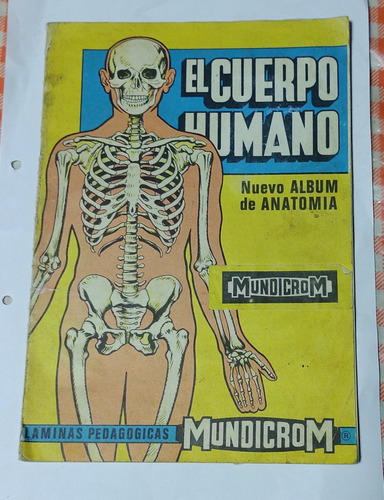 Album El Cuerpo Humano 1974 Mundicrom 1974