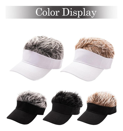 Sombrero Con Visera De Pelo Falso Para Hombre, Gorra De Pelo