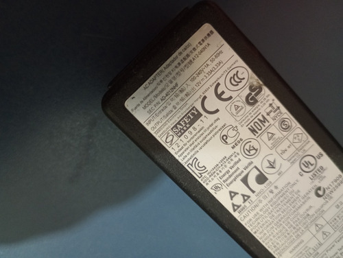 Fonte Carregador Notebook Samsung A12-040n1a 12v 3.33a 40w (Usado)