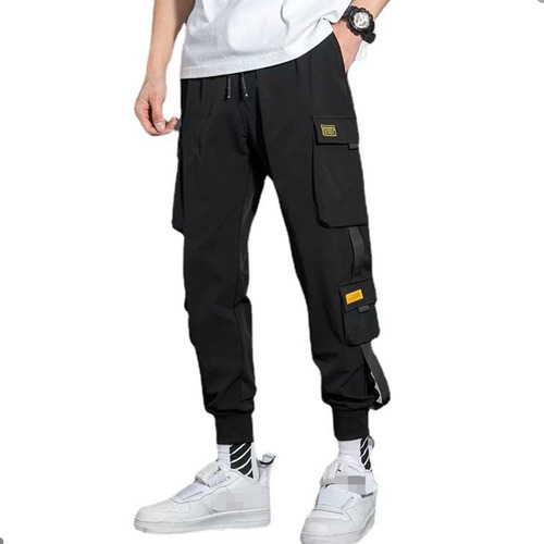 Pantalones Cargo De Estilo Hip Hop Para Tela Transpirable