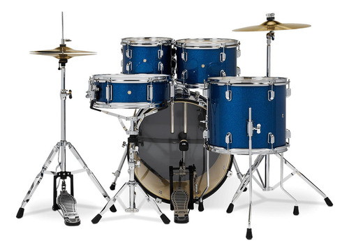 Centerstage Color Royal Blue Sparkle Pdce2215k 5 unidades de bateria