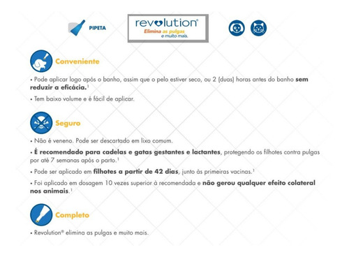 Combo Revolution Gato 45 Mg 2,6 A 7,5 Kg 3 Pipetas -oferta