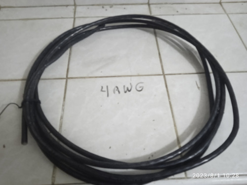 Cable Phelps Dodge 4 Awg, 3 Mts 