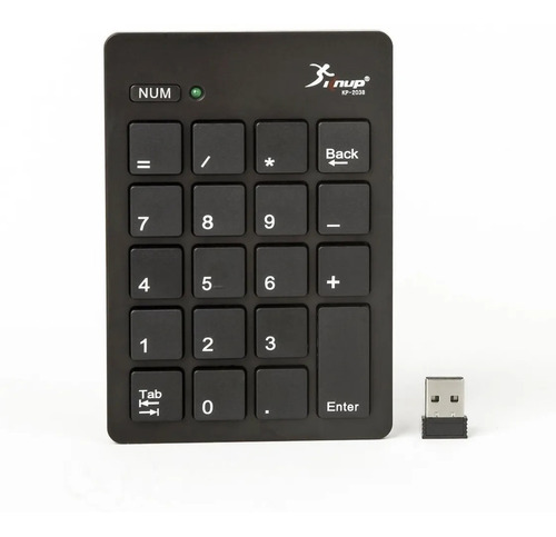 Teclado Numerico Sem Fio Knup Kp-2038