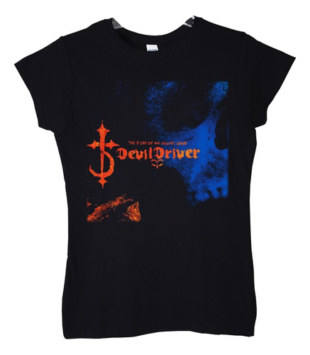 Polera Mujer Devil Driver The Fury Of Our Maker's Hand Metal