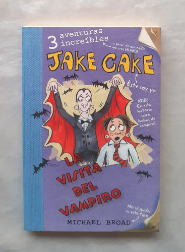 Jake Cake La Visita Del Vampiro Libro Original Oferta 