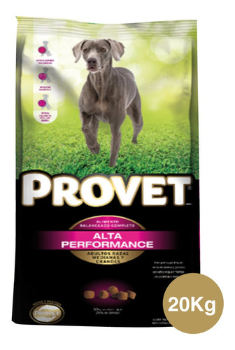  Provet Alta Performance Razas Medianas Y Grandes X 20kg