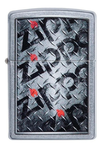 Zippo Diamond Plate Desig Original Garantia 29838