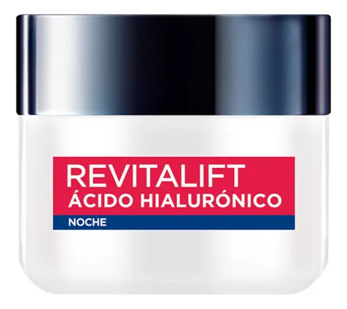 Crema Noche L'oréal Paris Revitalift Hialurónico 50ml Todo Tipo De Piel Noche