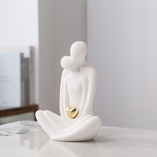 Estatua De Esculturas De Pareja Adorno De Mesa Romántico