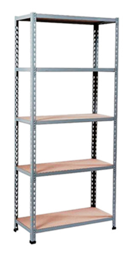 Estanteria Mega Rack 180x80x35 5 Estantes Sin Tornillos