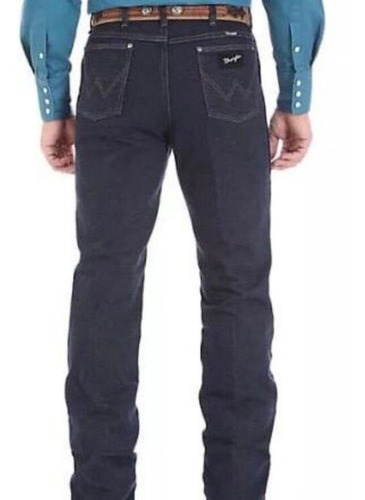 Pantalon Wrangler Azul Slim Fit Sedd 36x34