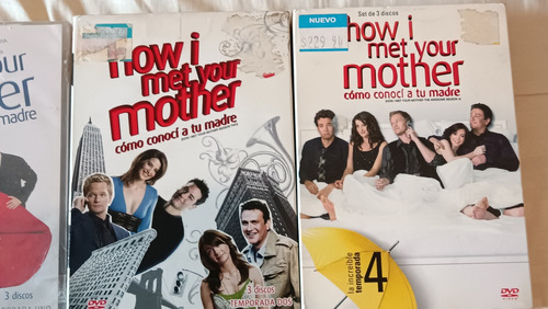 Dvd Como Conoci A Tu Madre Temporada 1-2-4-5-8-9 (Usado)