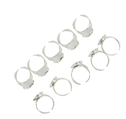 2 X 10 Unidades De Latão Oco Para Fora Ajustável Em Base