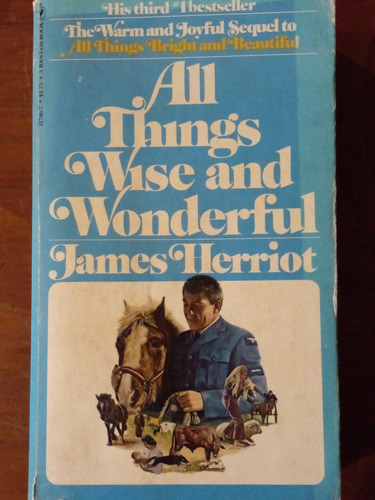 Libro All Things Wise And Wonderful James Herriot En Inglés