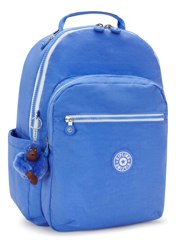 Mochila Kipling Seoul Grande Para Laptop 15 Azul