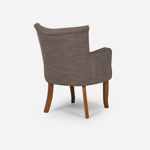 Set 2 Poltronas Rosen Emily Tela Taupe