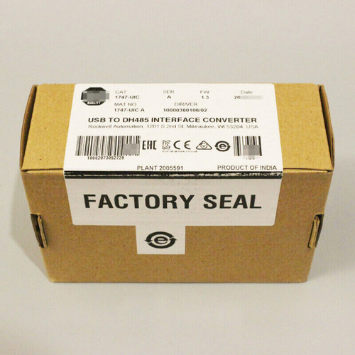 1pc New Sealed Allen Bradley 1747-uic Usb To Dh485 Port Hha