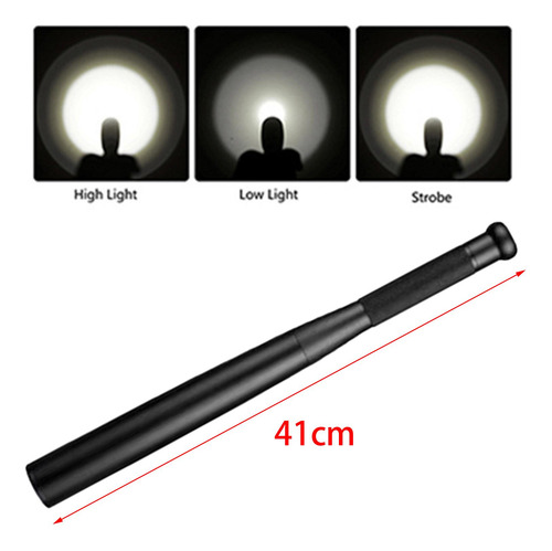 Linterna Led Antorcha Portátil De 2,2 Cm X 3,3 Cm X 41 Cm