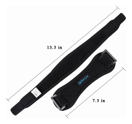 . 1 Par Rodillera Deportiva De Banda Rotuliana For