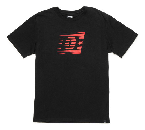 Polera Hombre Dc Go Faster Negro