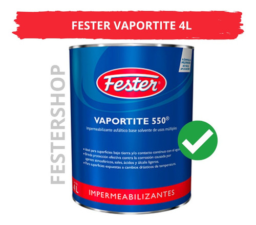 Fester Vaportite 550 4l 