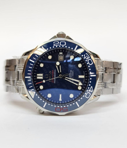 Reloj Omega Seamaster 007 50 Años Azul Automatico Bond (Reacondicionado)