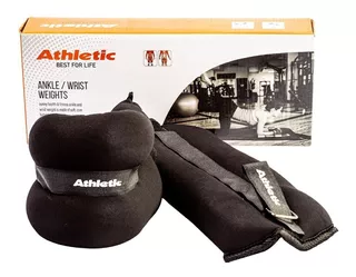 Caneleira Tornozeleira 5kg Athletic Residencial O Par