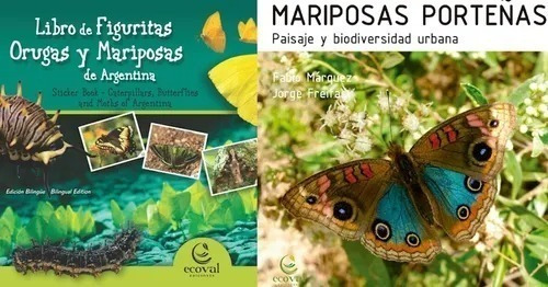 Libro De Figuritas Orugas Y Mariposas + Mariposas Porteñas