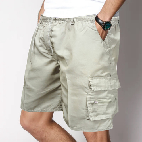 Pantalones Cortos Cargo Con Bolsillos Para Hombre, Pantalone