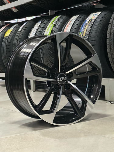 Juego De 4 Aros Para Audi - Volkwagen R18 Bitono (Usado)