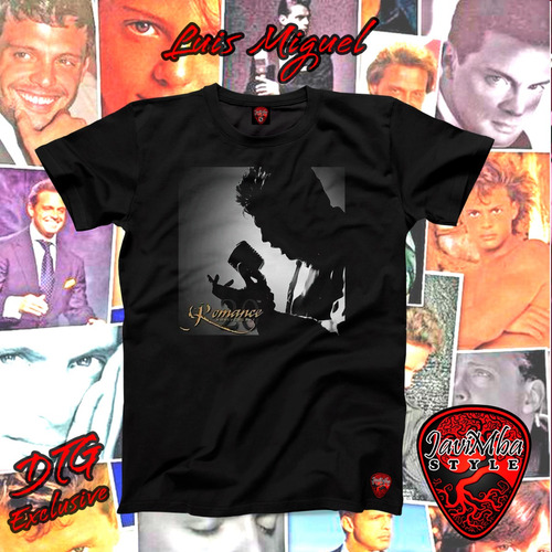 Remera - Luis Miguel - 22 - Dtg - Javimba Style