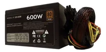 Comprar Fuente De Poder Comstar 600w Certificacion 80 Plus Bronze Color Negro
