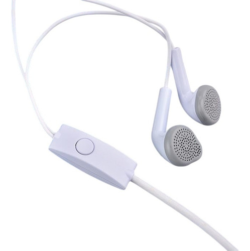 Auriculares Manos Libres Jack 3.5 Para Samsung Blancos Blanco