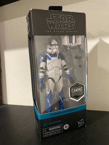 Star Wars Jet Trooper Battlefront 2 Black Series #6 (Usado)