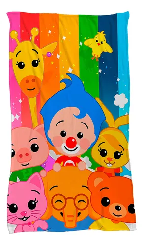 comprar Cobija Cobertor Plim Plim Payaso Ligera Ultrasuave Viajera Plim Plim